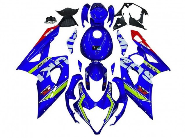 2005-2006 Blue Green White Red Suzuki GSXR 1000 Motorcycle Fairings UK