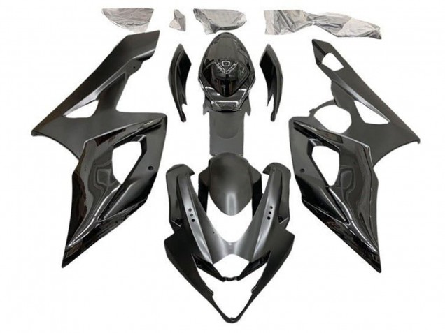 2005-2006 Glossy Black Half Matte Black Suzuki GSXR 1000 Motorcycle Fairings UK