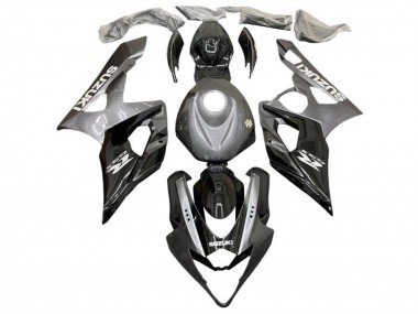 Buy 2005-2006 Silver Black Suzuki GSXR 1000 Motorcycle Fairings UK