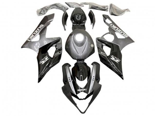 2005-2006 Silver Black Suzuki GSXR 1000 Motorcycle Fairings UK
