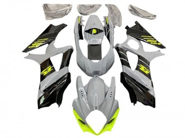 Buy 2005-2006 Grey Black Neon Yellow Suzuki GSXR 1000 Motorcycle Fairings UK
