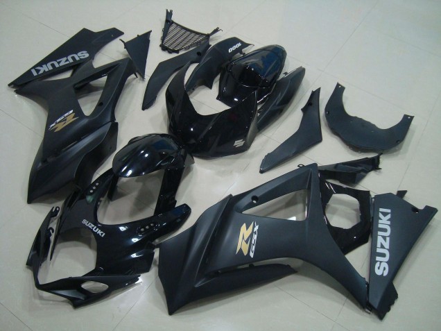 2005-2006 Glossy Black Matte Black Silver Gold Suzuki GSXR 1000 Motorcycle Fairings UK