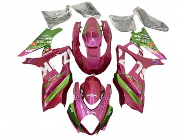 Buy 2005-2006 Pink Green Suzuki GSXR 1000 Motorcycle Fairings UK