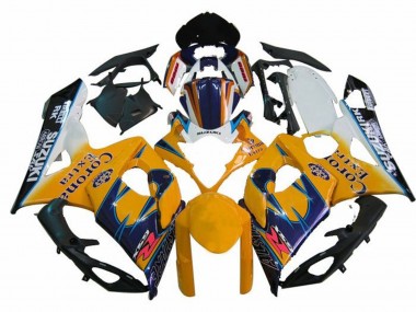 Buy 2005-2006 White Yellow Blue Black Corona Suzuki GSXR 1000 Motorcycle Fairings UK