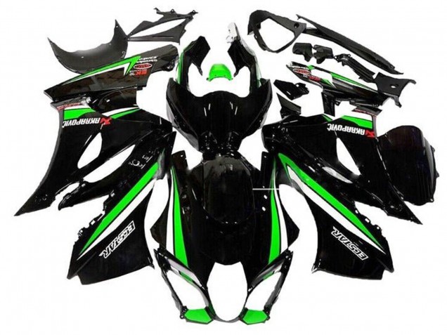 2017-2025 Black Green White Stripe Suzuki GSXR1000 Motorcycle Fairings UK