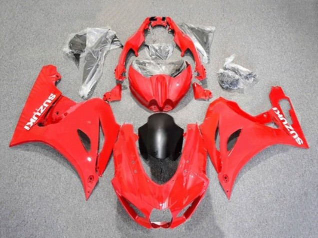 2017-2025 Red White Matte Black Suzuki GSXR1000 Motorcycle Fairings UK
