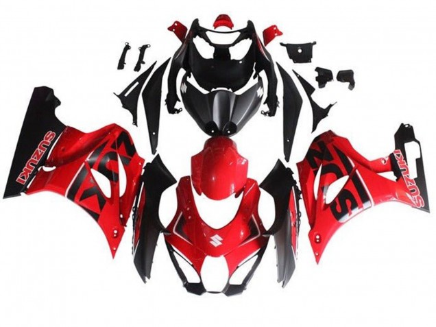 2017-2025 Red Black Suzuki GSXR1000 Motorcycle Fairing UK