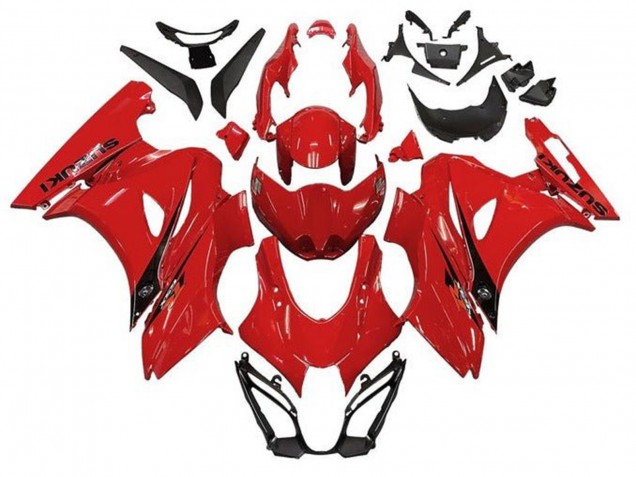 2017-2025 Red Black Suzuki GSXR1000 Motorcycle Fairings UK