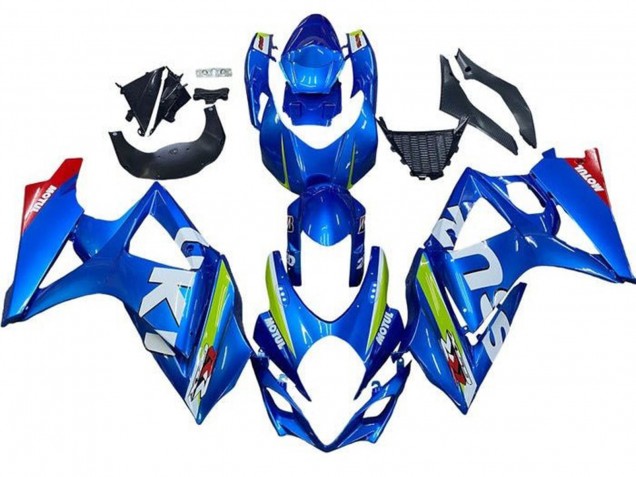 2007-2008 Blue White Green Red Suzuki GSXR 1000 Motorcycle Fairings UK