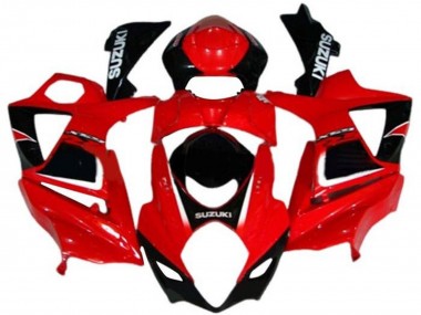 Buy 2007-2008 Red Black White Decal Suzuki GSXR 1000 Motorcycle Fairings UK