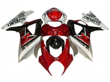 Buy 2007-2008 Red Black Silver Suzuki GSXR 1000 Motorcycle Fairings UK