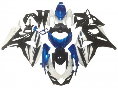 Buy 2009-2016 White Blue Glossy Black Suzuki GSXR 1000 Bike Fairings UK