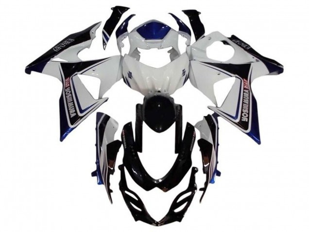 2009-2016 White Blue Black Yoshimura Suzuki GSXR 1000 Motorcycle Fairing UK