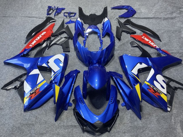2009-2016 Blue Red White Yellow Suzuki GSXR 1000 Motorcycle Fairings UK