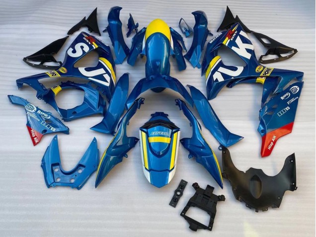 2009-2016 Blue Yellow White Red Suzuki GSXR 1000 Motorcycle Fairings UK