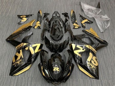Buy 2009-2016 Gold Glossy Black Suzuki GSXR 1000 Motorcycle Fairings UK