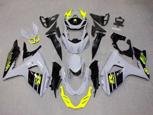2009-2016 Grey Neon Yellow Black Suzuki GSXR 1000 Motorcycle Fairings UK