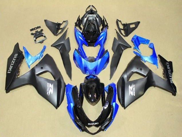 2009-2016 Matte Black Blue Glossy Black Grey Suzuki GSXR 1000 Motorcycle Fairings UK