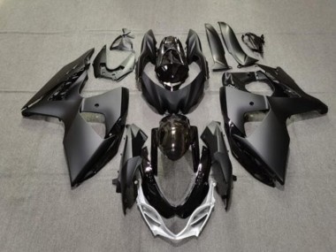 Buy 2009-2016 Matte Black Glossy Black Silver Suzuki GSXR 1000 Motorcycle Fairings UK