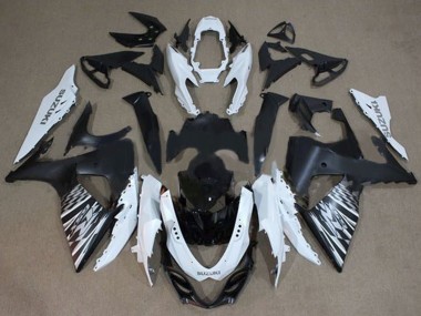 Buy 2009-2016 White Black Silver Checker Suzuki GSXR 1000 Motorcycle Fairings UK
