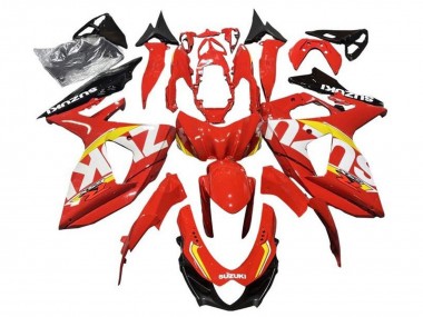 Buy 2009-2016 Red Yellow White Black Suzuki GSXR 1000 Motorcycle Fairings UK