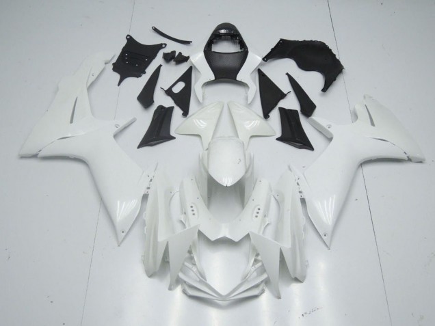 2009-2016 White Suzuki GSXR 1000 Motorcycle Fairings UK