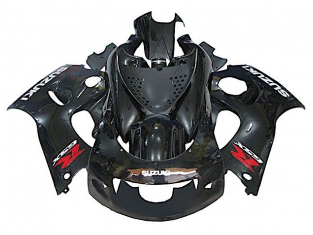 1996-2000 Black White Red Suzuki GSXR 600 / GSXR 750 Motorcycle Fairings UK