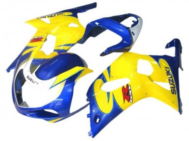 Buy 2001-2003 Blue Yellow White Suzuki GSXR 600 / GSXR 750 Motorcycle Fairings UK