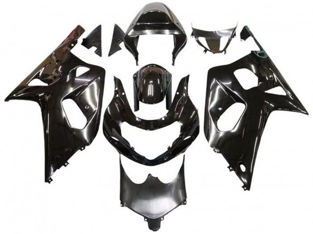 2001-2003 Metallic Black Suzuki GSXR 600 / GSXR 750 Motorcycle Fairings UK