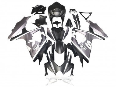 Buy 2008-2010 Silver White Matte Black Suzuki GSXR 600 / GSXR 750 Motorcycle Fairings UK