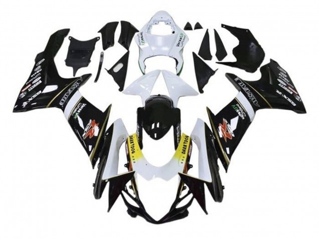 2011-2024 White Yelllow Black Alstare Dark Dog Suzuki GSXR 600 / GSXR 750 Motorcycle Fairings UK