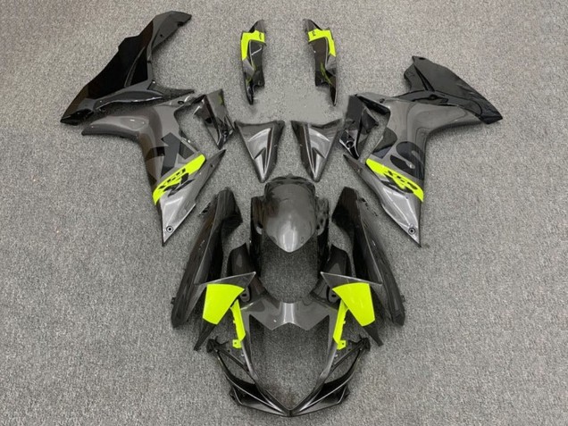 2011-2024 Grey Black Neon Yellow Suzuki GSXR 600 / GSXR 750 Motorcycle Fairings UK