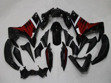 Buy 2009-2015 Black Red White Yamaha FZ6R Motorcycle Fairings UK