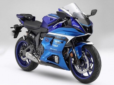 Buy 2021-2024 Matte Blue Matte Light Blue Yamaha YZF R7 Motorcycle Fairings UK
