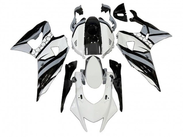 2021-2024 White Grey Black Yamaha YZF R7 Motorcycle Fairings UK