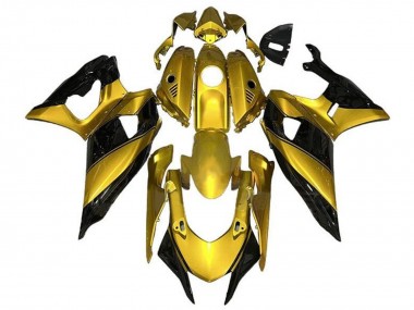 Buy 2021-2024 Gold Black Yamaha YZF R7 Motorcycle Fairings UK