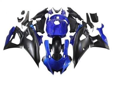 Buy 2021-2024 Blue Matte Black Yamaha YZF R7 Motorcycle Fairings UK