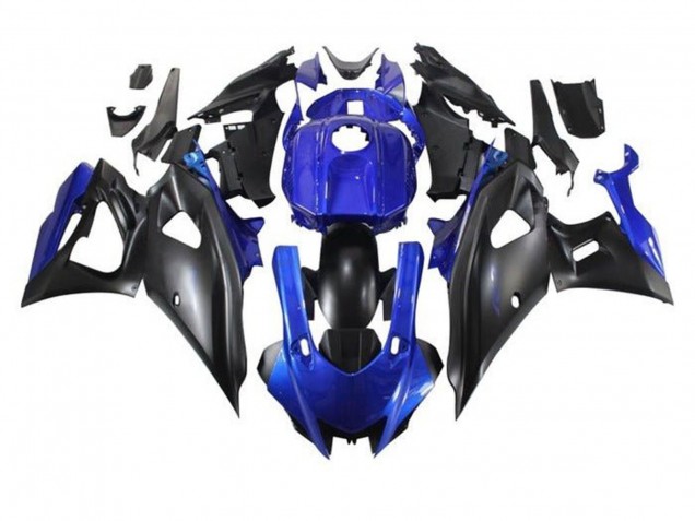 2021-2024 Blue Matte Black Yamaha YZF R7 Motorcycle Fairings UK