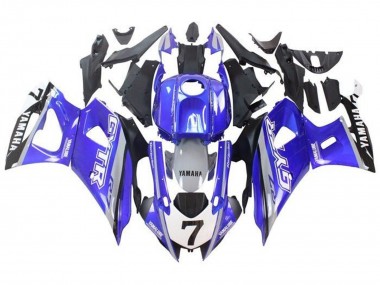 Buy 2021-2024 Blue Grey White GYTR Yamaha YZF R7 Motorcycle Fairings UK