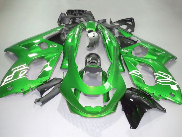 1996-2007 Green White Yamaha YZF600R Thundercat Motorcycle Fairings UK