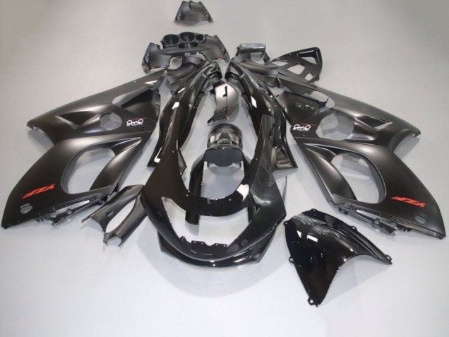 1996-2007 Matte Black Glossy Black Red Yamaha YZF600R Thundercat Motorcycle Fairings UK