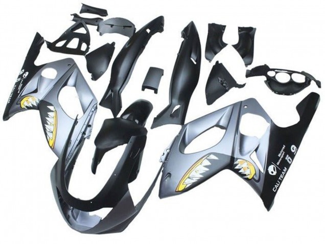 1996-2007 Matte Black Grey Shark Yamaha YZF600R Thundercat Motorcycle Fairings UK