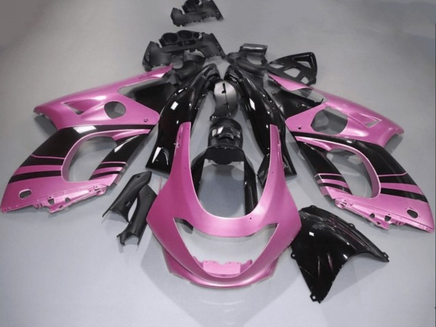 1996-2007 Pink Glossy Black Yamaha YZF600R Thundercat Motorcycle Fairings UK