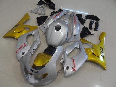 Buy 1996-2007 Silver Gold Yamaha YZF600R Thundercat Motorcycle Fairings UK