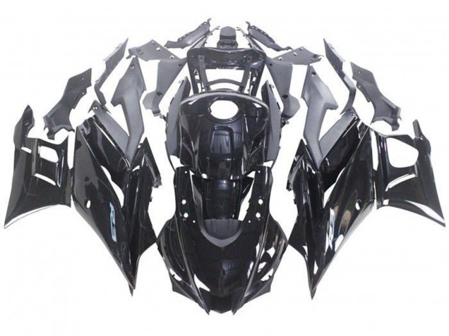 2019-2021 Glossy Black Yamaha YZF R3/R25 Motorcycle Fairings UK