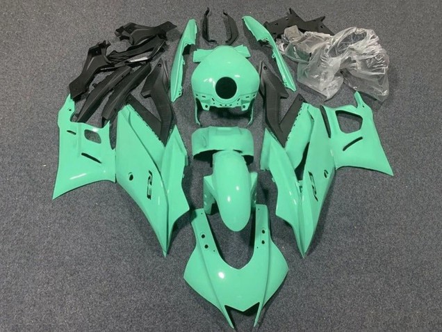 2019-2021 Light Green Yamaha YZF R3/R25 Motorcycle Fairings UK