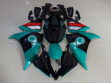 Buy 2009-2011 Light Blue Glossy Black White Red Yamaha YZF 1000 R1 Motorcycle Fairings UK