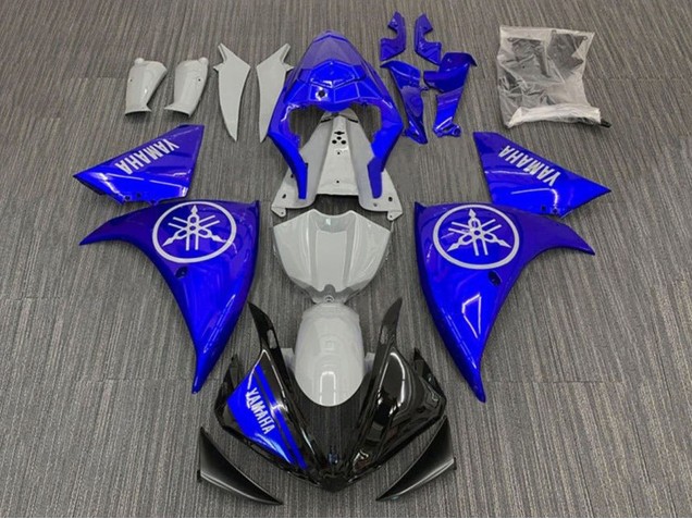 2009-2011 Blue Nardo Grey Black Yamaha YZF 1000 R1 Motorcycle Fairings UK