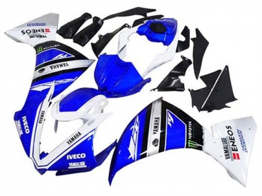 Buy 2009-2011 White Blue Black Green Monster IVECO Yamalube ENEOS Yamaha YZF 1000 R1 Motorcycle Fairings UK