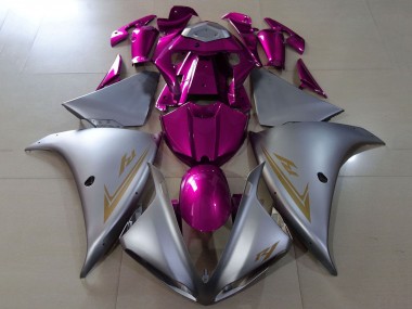 Buy 2009-2011 Silver Purple Yamaha YZF 1000 R1 Motorcycle Fairings UK